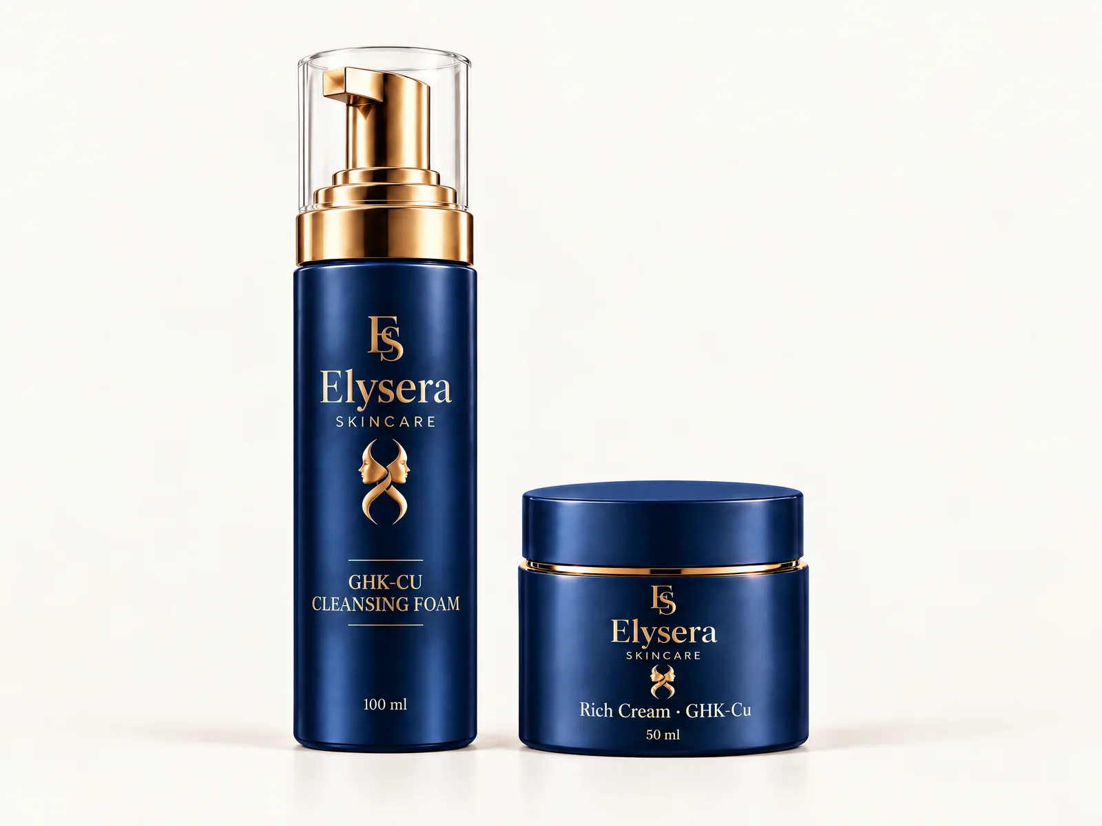 ELYSERA Cleanse & Care Set mit Cleansing Foam und Rich Cream